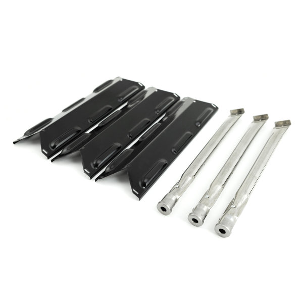Permasteel 3 Burner Replacement Grill Parts Package (Burners And Flame